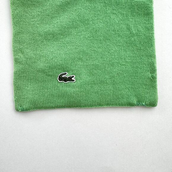 Lacoste Wool Scarf Multicolor Striped Colorblock - Picture 9 of 9